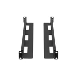 Lanberg AK-1902-B 1U 650x1090mm állítható fekete rack sín készlet
