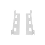 Lanberg AK-1902-S 19" 1U 650x1090mm állítható szürke rack sín készlet