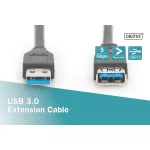 DIGITUS AK-300203-018-S High Speed USB 3.0 hosszabbító kábel 1,8m