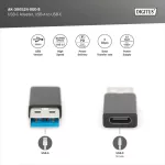 DIGITUS AK-300524-000-S SuperSpeed USB-A 3.0 - USB Type-C adapter