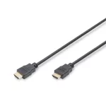 DIGITUS AK-330114-050-S High Speed Full HD 3D 30Hz 1.4 aranyozott Ethernet HDMI kábel 5m