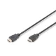 DIGITUS AK-330114-050-S High Speed Full HD 3D 30Hz 1.4 aranyozott Ethernet HDMI kábel 5m