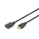 DIGITUS AK-330201-050-S High Speed UHD 4K 30Hz 1.4 HDMI Ethernet hosszabbító kábel 5m