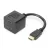 DIGITUS AK-330400-002-S Full HD 3D 24Hz aranyozott HDMI Y-elosztó kábel 0,2m
