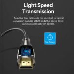 Vention HDMI/M -> HDMI/M HD, (8K, optikai kábel, fekete, 1080P@160Hz /2K@144Hz /4K@120Hz / 8K@60Hz, Átviteli sebesség: 48Gbps), 30m, kábel