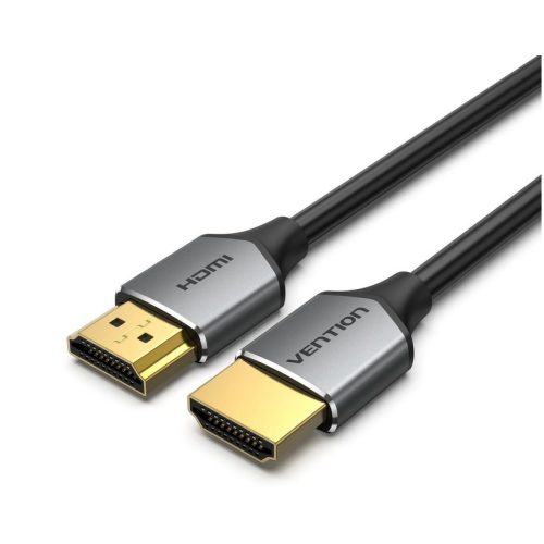 Vention HDMI/M ->HDMI/M (ultravékony, HD, alu,szürke), 1m, kábel