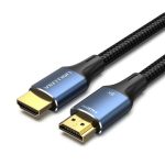 Vention HDMI/M -> HDMI/M (8K, alu, kék), 1m, kábel