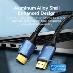 Vention HDMI/M -> HDMI/M (8K, alu, kék), 1,5m, kábel