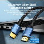 Vention HDMI/M -> HDMI/M (8K, alu, kék), 3m, kábel
