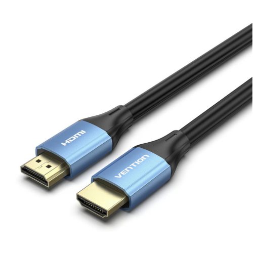 Vention HDMI/M -> HDMI/M (4K, HD, Alu, kék), 1m, kábel