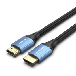   Vention HDMI/M -> HDMI/M (4K, HD, Alu, kék), 1,5m, kábel