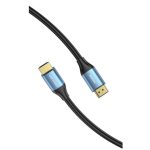 Vention HDMI/M -> HDMI/M (4K, HD, Alu, kék), 1,5m, kábel