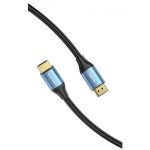 Vention HDMI/M -> HDMI/M (4K, HD, Alu, kék), 2m, kábel