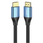 Vention HDMI/M -> HDMI/M (4K, HD, Alu, kék), 2m, kábel