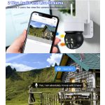 Ankway-Choetech PTZ, napelemes, CSAK 4G, kamera