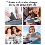 Choetech B708, 2000mah, ultravékony, Powerbank