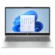 HP Laptop 15-fc0056nh, 15.6"" FHD AG IPS 300Nits, AMD Ryzen 5 7520U QC, 16GB, 512GB PCIe SSD, Radeon Graphics, Natural Silver, WIN11, numerikus háttérvilágításos billentyűzet, ujjlenyomat olvasó, 3 év