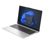 HP250RG10, 15.6"" FHD AG UWVA  300Nits, Intel Core 5 120U 10C, 8GB, 512GB PCIe SSD, IntelR Graphics, Silver, DOS, ujjlenyomat olvasó, háttérvilágításos billentyűzet, 3 év gar