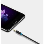 Vention 6.5mm jack/M -> 3.5mm jack/M,  (audio,fekete), 2m, kábel