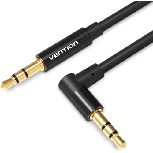 Vention 3.5mm jack/M  -> 90° M,  (audio) ,1m, kábel