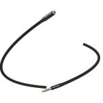 Vention 3.5mm jack/M -> 3.5mm/F , (hosszabbító,audio,fekete),  5m, kábel
