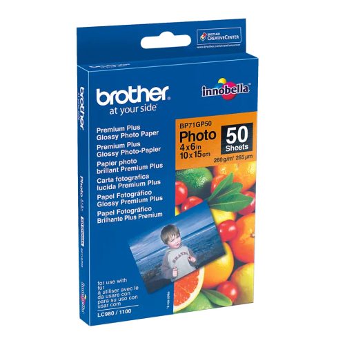 Brother Premium Plus fotópapír 10x15cm/260gm