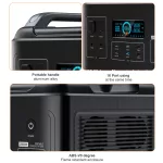 Choetech 2000W, bidirectional, PowerStation