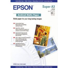Epson matt archiváló fotópapír (A3+, 50 lap, 192g)