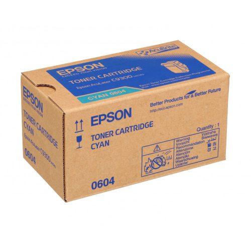 Epson C9300 Toner Cyan 0604 7.500 oldal kapacitás