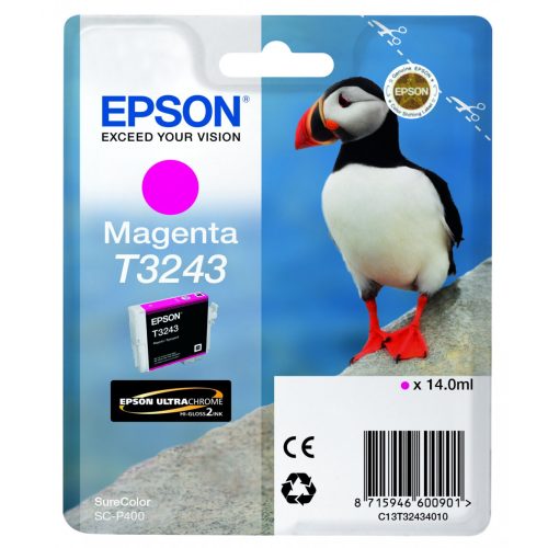 Epson T3243 Tintapatron Magenta 14ml