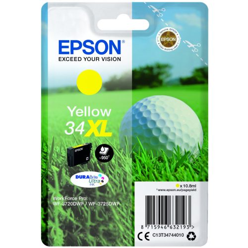 Epson T3474 Tintapatron Yellow 10,8ml No.34XL