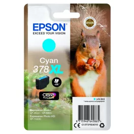 Epson T3792 Tintapatron Cyan 9,3ml No.378XL