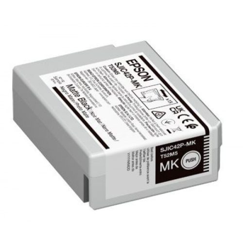 Epson SJIC42P(MK) C4000 Tintapatron Matt Black 50ml