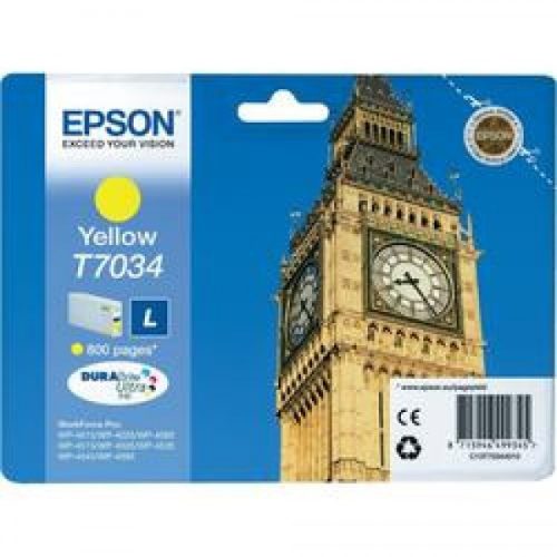 Epson T7034 Tintapatron Yellow 800 oldal kapacitás