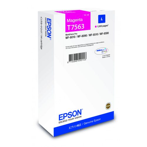 Epson T7563 Patron Magenta 1,5K /o/