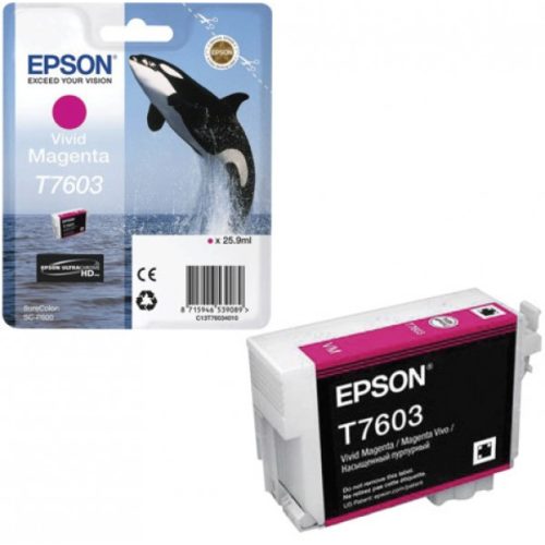 Epson T7603 Tintapatron Magenta 25,9ml