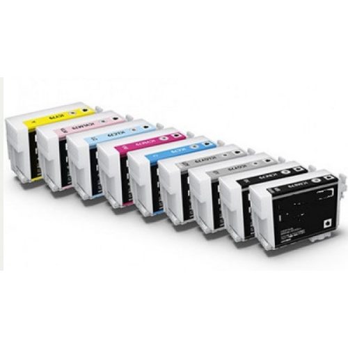 Utángyártott EPSON T7605 Patron Light Cyan Pigment 32ml IK