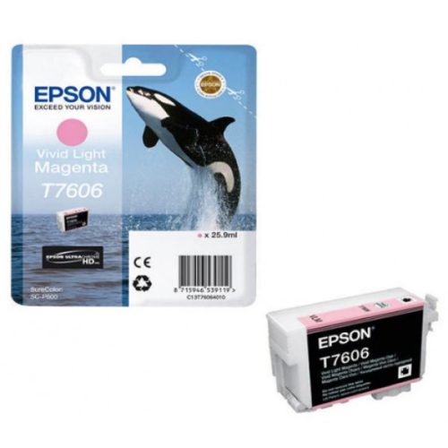 Epson T7606 Tintapatron Light Magenta 25,9ml