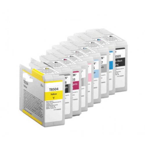 Utángyártott EPSON T8508 Patron Matt Black 80ml IK