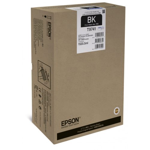 Epson T9741 Tintapatron Black 1520,5ml 86.000 oldal kapacitás