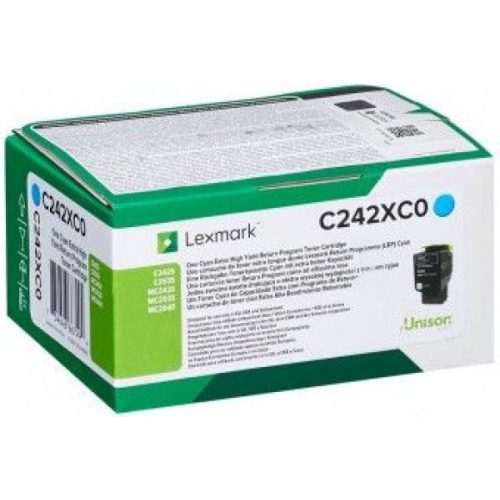 Lexmark C2535 Cyan toner 3,5k /eredeti/