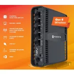 MikroTik C52IG-5HAXD2HAXD-TC hAP ax2 5xGbE LAN port 802.11ax Wi-Fi 6 Dual Band Vezeték nélküli router