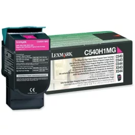  Lexmark C54x/X54x High Return Toner Magenta 2K (Eredeti) C540H1MG