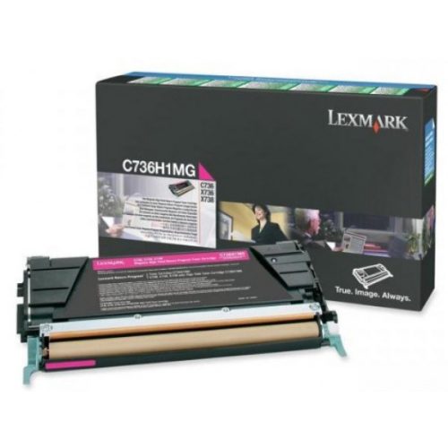 Lexmark C736/x736/738 High Return Toner Magenta 10K (Eredeti) C736H1MG