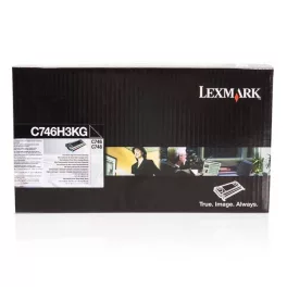   Lexmark C746/C748 High Corporate Toner Black 12K (Eredeti) C746H3KG