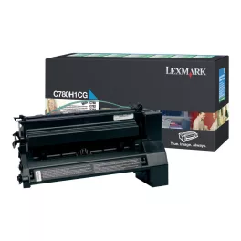   Lexmark C78x/X782 High Return Toner Cyan 10K (Eredeti) C780H1CG