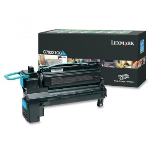 Lexmark C792 Extra High Return Toner Cyan 20K (Eredeti) C792X1CG