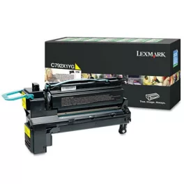   Lexmark C792 Extra High Return Toner Yellow 20K (Eredeti) C792X1YG