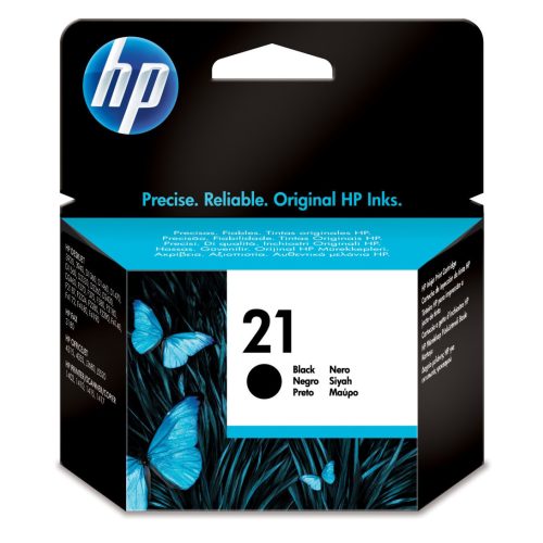 HP C9351AE Tintapatron Black 190 oldal kapacitás No.21 Akciós