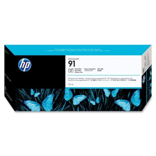 HP C9465A Patron Ph.Black 775ml No.91 (Eredeti)